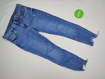 silver jeans spodnie: River Island, Jeansy damskie, rozmiar M — 2