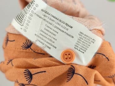 pomarańczowy sweter reserved: Koszula damska, M — 5