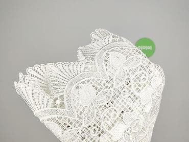 koronki i gipiury: Tkanina 85 x 29, kolor - Biały, stan - Idealny — 4