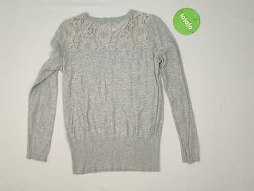 sweter z koronką na dole: Sweter damski, rozmiar S — 3