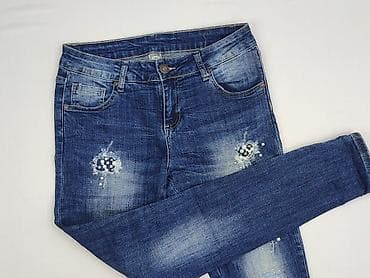 chanel jeans: Jeansy damskie, rozmiar L — 1