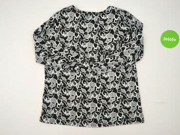 bluzki koszulowe czarne: Bluzka damska, rozmiar 8XL — 3