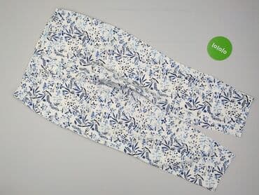 spodnie cyfrowa flora: Spodnie materiałowe damskie, rozmiar L — 2
