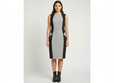 czarne sukienki na wesele dla puszystych: F&F, Sukienka damska, rozmiar S — 7