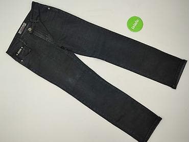 jeans szare: Jeansy damskie, rozmiar M — 2