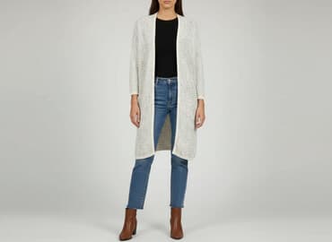 wegańskie buty zimowe: Mango, Kardigan damski, rozmiar L — 6