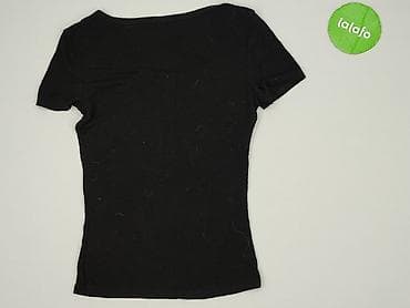 czarny tshirt: Shein, T-shirt damski, rozmiar XS — 3
