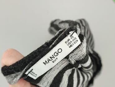 koszulka z długim rękawem w paski: Mango, Bluzka damska, rozmiar XS — 4