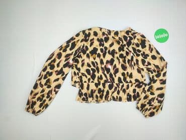 bluzka w panterkę stradivarius: Bluzka damska, rozmiar M — 3