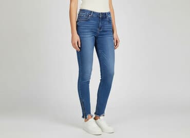 dziurawe dżinsy: M.Sara, Jeansy damskie, rozmiar XS — 1