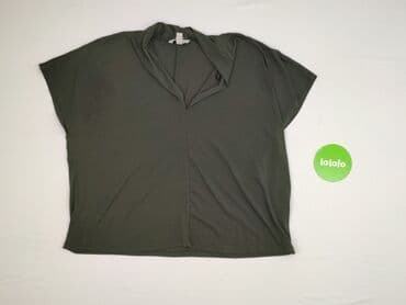 t shirty z dekoltem v allegro: H&M, Women's blouse, size XL (EU 42) — 2