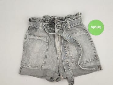 zara szare spodenki: Zara, Szorty damskie, rozmiar M — 2