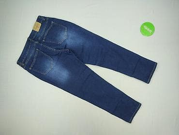 custom jeansy: Denim, Jeansy damskie, rozmiar L — 3