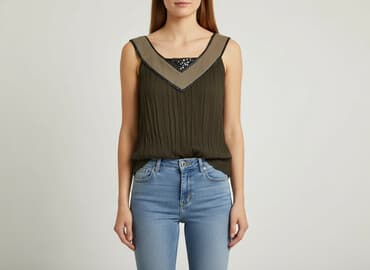 bluzka z asymetrycznym dekoltem: Reserved, Top damski, rozmiar XS — 6