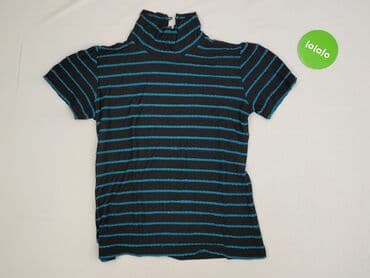 sweter z tiulowymi rękawami: Golf damski, rozmiar S — 2