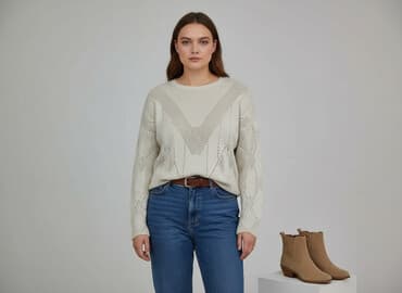 nylon sweter: Sweter damski, rozmiar 2XL — 6