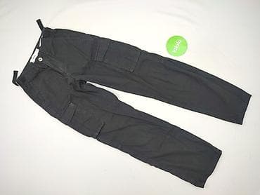 spodnie mosquito: Bershka, Spodnie cargo damskie, rozmiar 2XS — 2