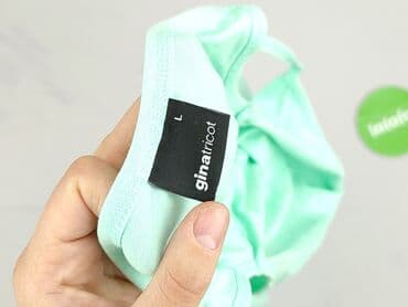 bluzki prazkowane: Gina Tricot, T-shirt damski, rozmiar L — 4