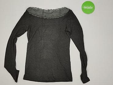 grafitowe jeansy: Bluzka damska, rozmiar S — 3