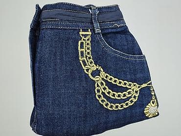 jeansy plus size: Spodnie 3/4 damskie, rozmiar S — 5