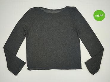 szary plaszcz pull: PULL&BEAR, Sweter damski, rozmiar L — 3