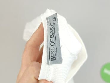 obcisła bluza: Basic, Bluzka damska, S — 4