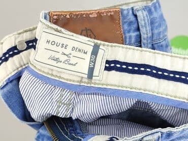 biale klapki hermes: House of Denim, Szorty dla mężczyzn, rozmiar M — 4