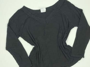 czarne eleganckie bluzki plus size: BySisi, Bluzka damska, rozmiar S — 1