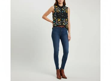 hm bluzki z krótkim rękawem: Divided, Bluzka damska, rozmiar S — 6