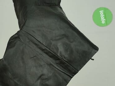 krótkie spodenki skórzane damskie: H&M, Szorty damskie, rozmiar M — 6