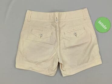 krótkie kremowe spodenki: Fransa, Szorty damskie, rozmiar S — 3