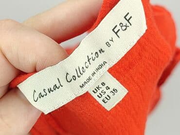 obcisła sukienka czerwona: F&F, Bluzka damska, rozmiar S — 4