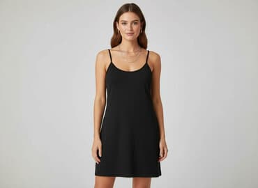 satynowe sukienki mini: Sukienka damska, rozmiar L — 6