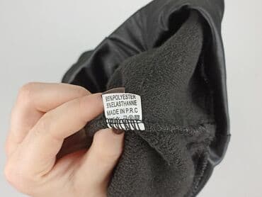 koszula damska z eko skóry: Leggings Eco-leather for women, size S — 4