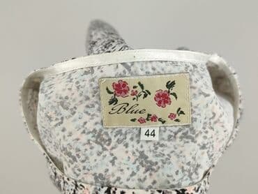 bluzki jedwabne wzorzyste: Blue, Bluzka damska, 2XL — 4