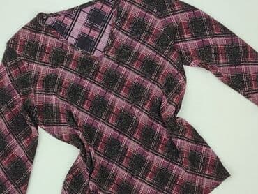 bluzka w kratę czarno biala: Bluzka damska, rozmiar S — 2