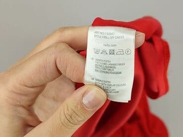 czerwone długie sukienki: Nly by Nelly, Sukienka damska, rozmiar XS — 5