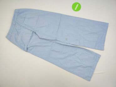 biale szerokie jeansy: Shein, Spodnie materiałowe damskie, rozmiar S — 3