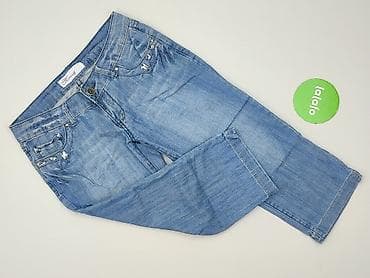 patchworkowe jeansy: Jeansy damskie, rozmiar S — 2