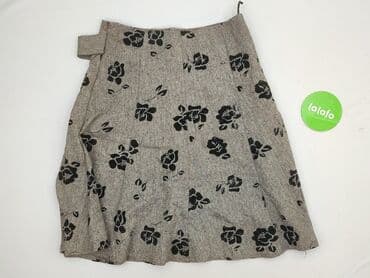 szara wiązana spódniczka: Spódnica damska, rozmiar M — 3