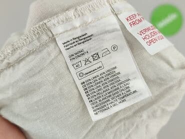 lniane spodenki oysho: H&M, Szorty damskie, rozmiar S — 5