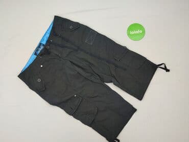 stradivarius cargo: 3/4 length trousers for men, size S — 2