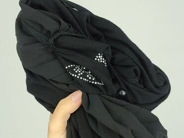 top z piórami czarny: Bluzka damska, rozmiar S — 5