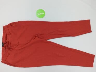 python t shirty: Material trousers for women, size S (EU 36) — 2