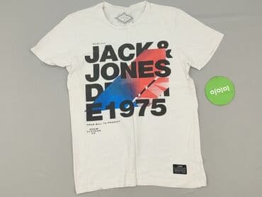 koszulka z barcelony: T-shirt for men, S (EU 36), Jack & Jones, condition - Good — 2