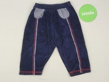 krótkie spodenki niemowlęce 74: Sweatpants, Topolino, 6-9 months, condition - Good — 2