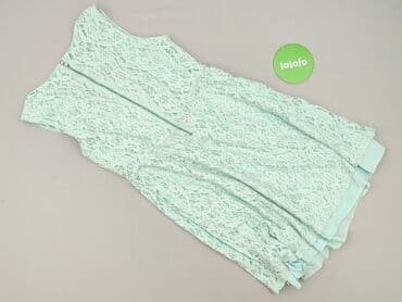 miętowa sukienka z koronki: Drôle de Copine, Sukienka damska, rozmiar L — 3