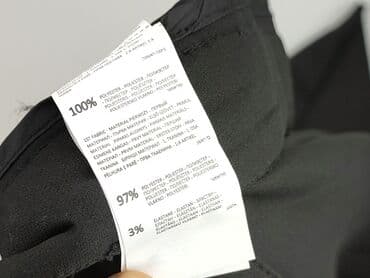 legginsy z szerokimi nogawkami: Spodnie materiałowe damskie, rozmiar L — 6