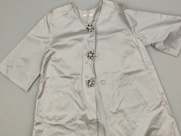 srebrne buty deichmann: Płaszcz damski, rozmiar S — 1