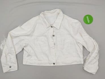 primark marynarki: Shein Curve, Kurtka jeansowa damska, 4XL — 2